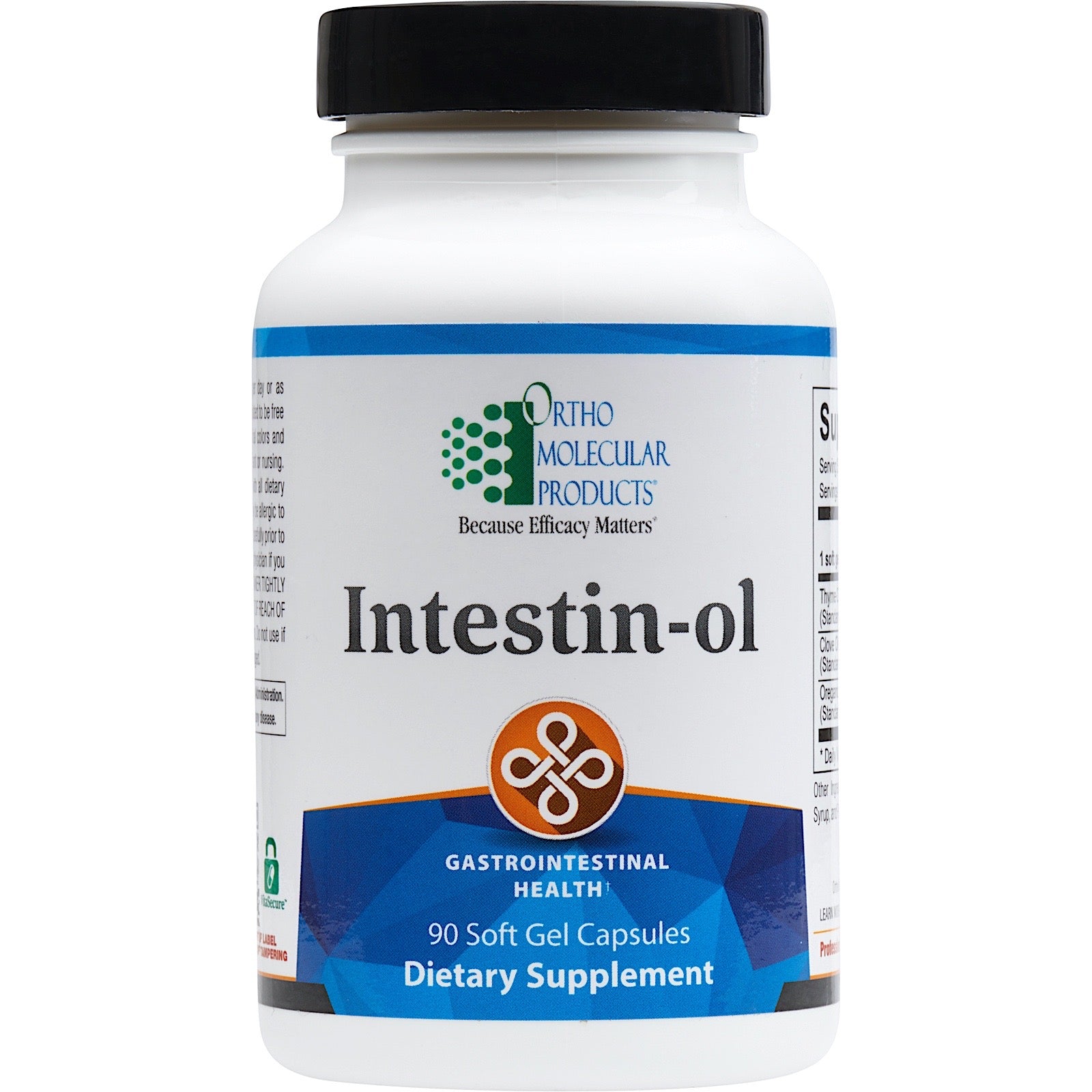 Ortho Molecular, Intestin-Ol, 90 Softgels UPC 615033004613 | Hilife Vitamins